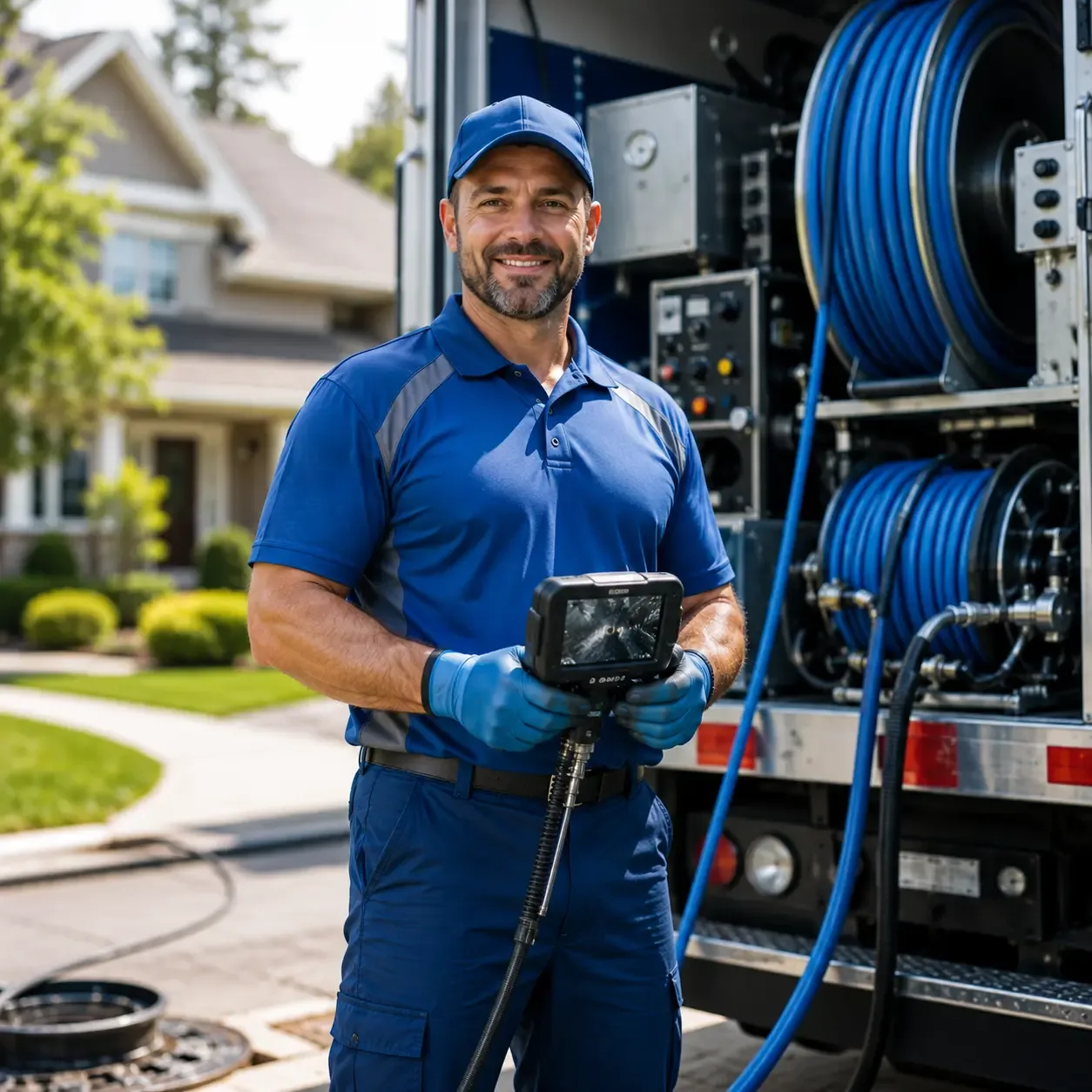 Local outdoor drain cleaning specialists in Getzville, NY